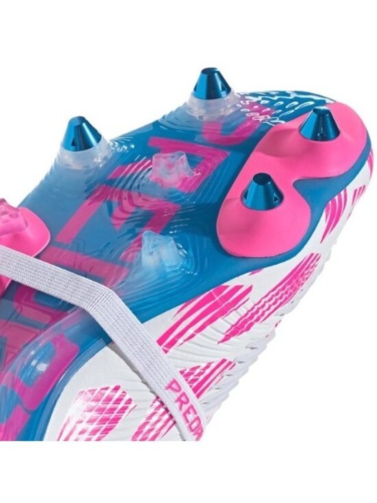 adidas Predator Elite FT SG  Size Mens 6 Soccer Shoes White Blue Pink IH5656 NEW main image 8